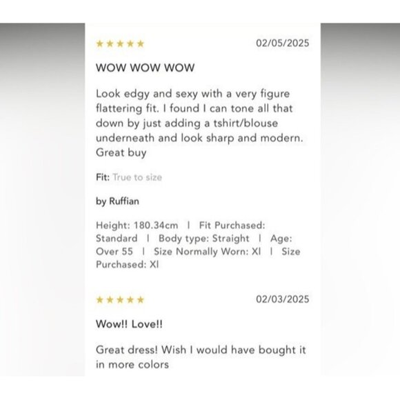 NWT Size XSP - The Tommie Smocked Front-Zip Shirt Dress Faux Leather (US$ 198) - Picture 2 of 10